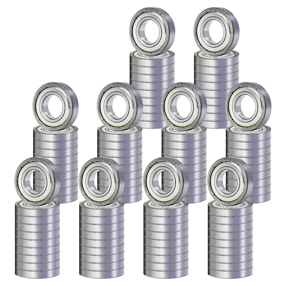 6004-ZZ Ball Bearing 20x42x12mm 6004 ZZ Metal Shielded (Qty 100)
