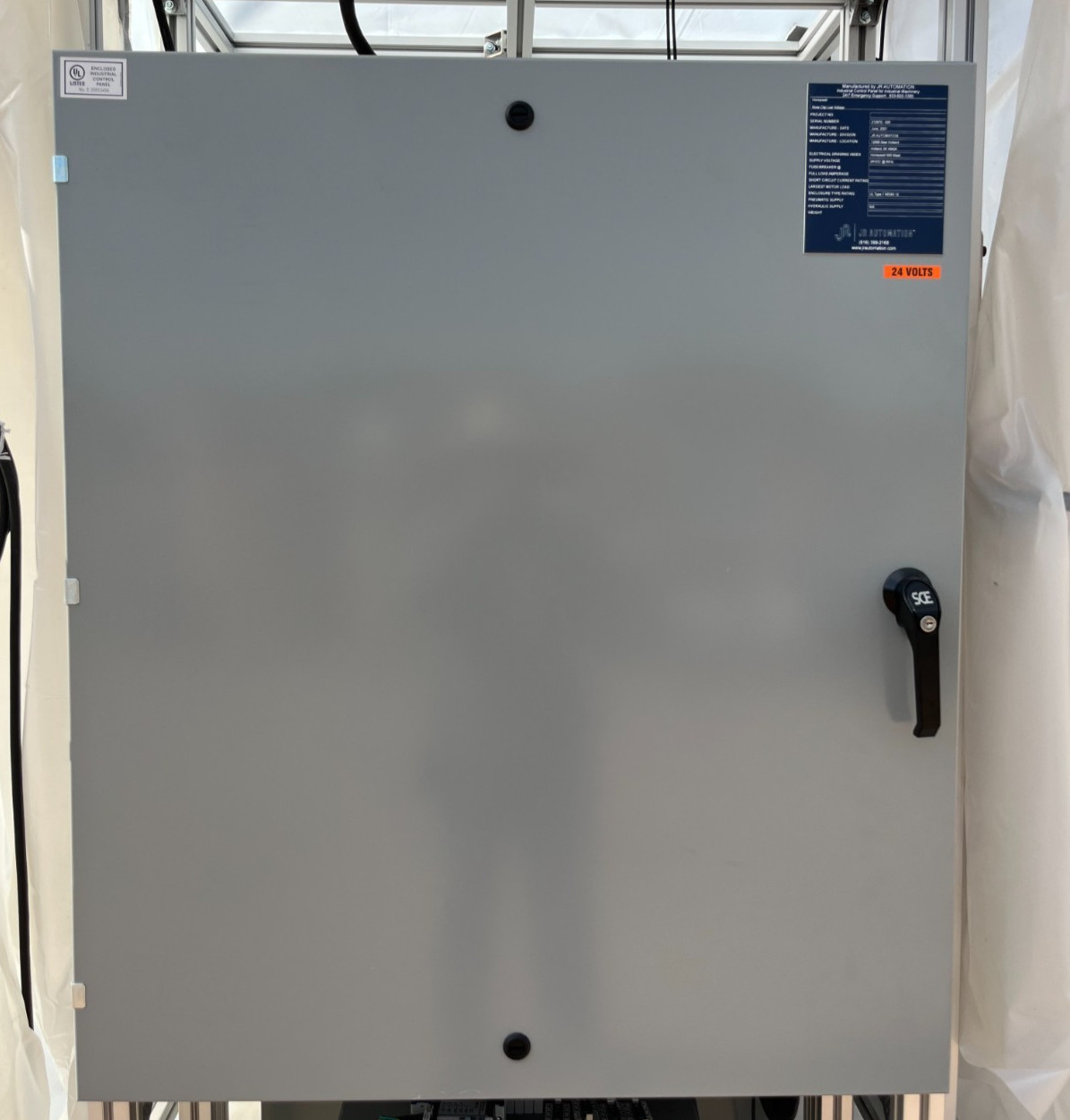 HOFFMAN / SCE TYPE 3R,12,4 INDUSTRIAL ENCLOSURE 36x42x13