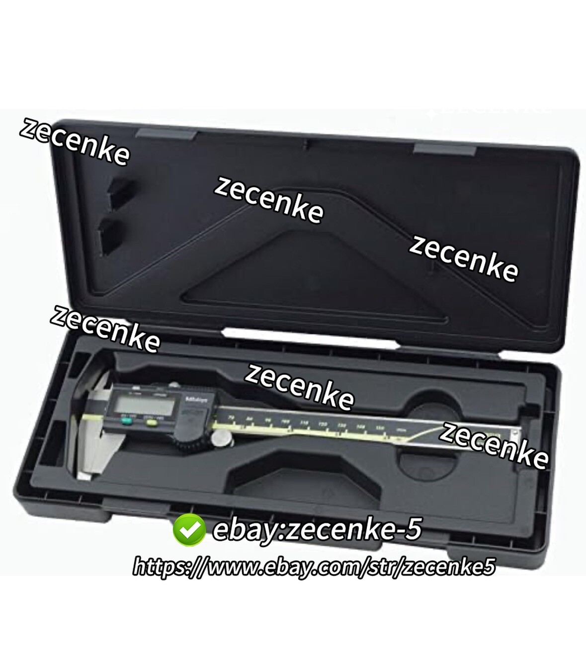 Mitutoyo 500-196-30 Absolute Digital Digimatic Caliper, 0-6″ / 0-150mm – NEW!