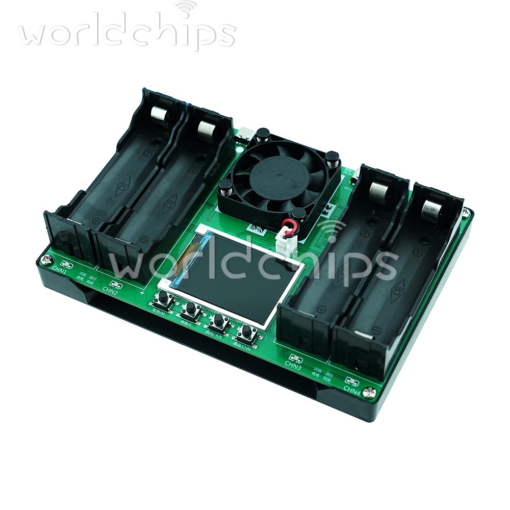 4Channel 18650 Battery Capacity Internal Resistance Tester Auto Charge Discharge
