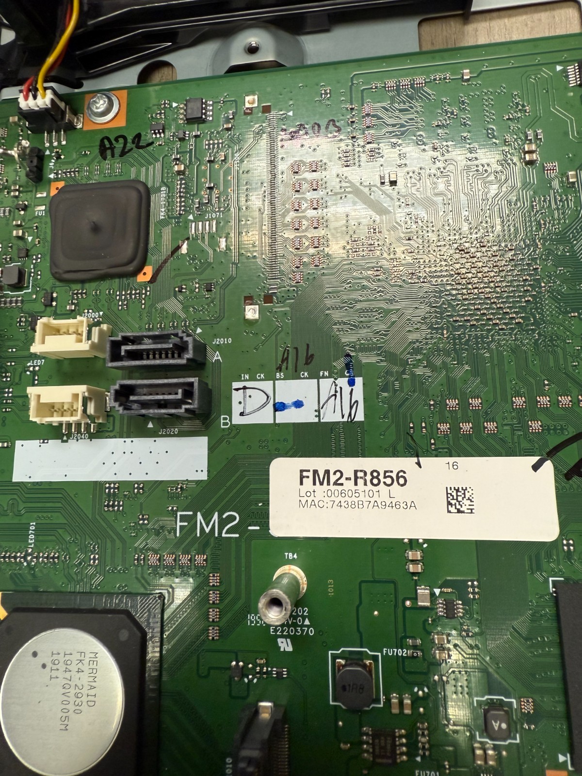 CANON – MAIN CONTROLLER PCB ASSEMBLY Part: FM2-R856 UNTESTED READ