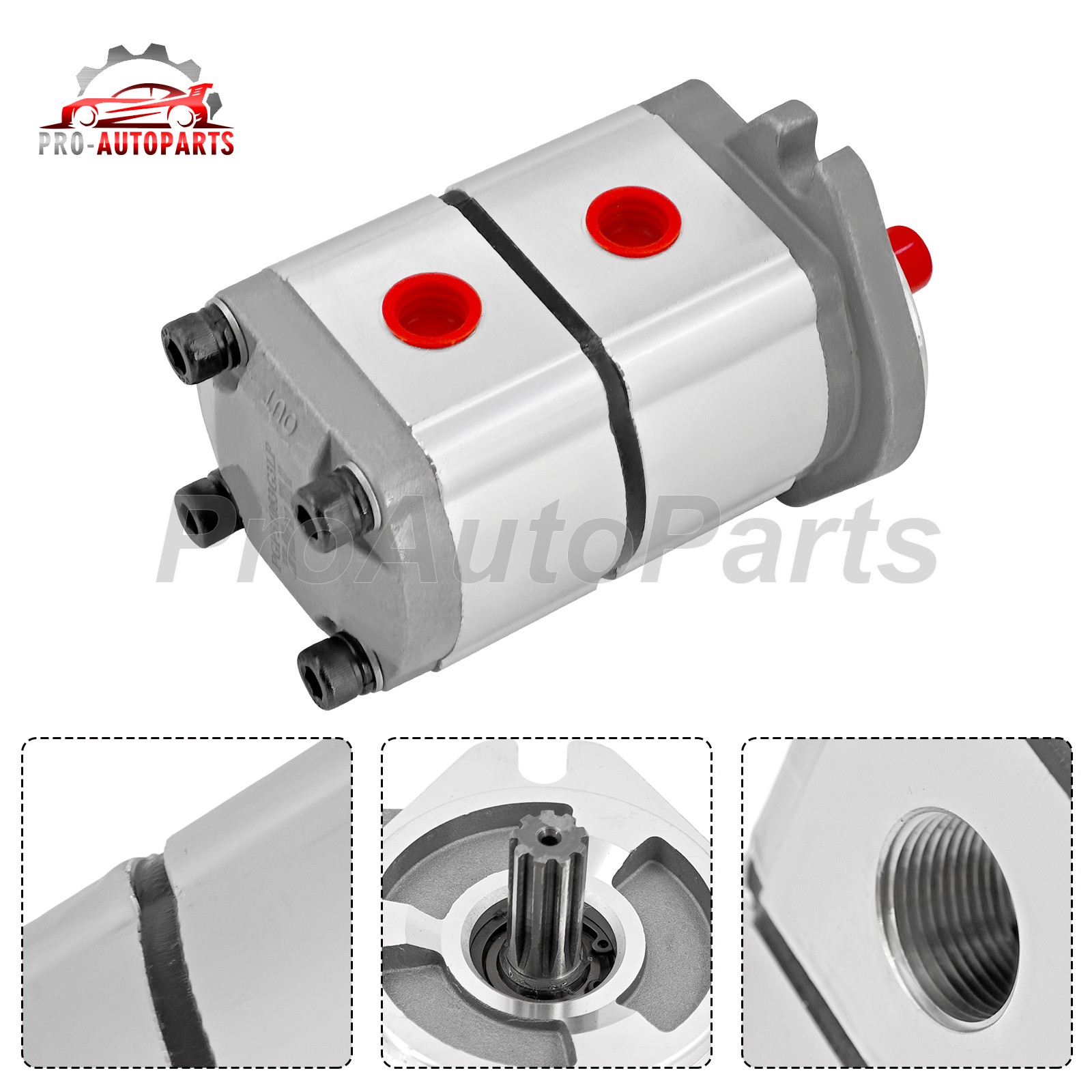 High Pressure Double Oil Pump PGP51083G3LP Hydraulic Gear Pump US Stock