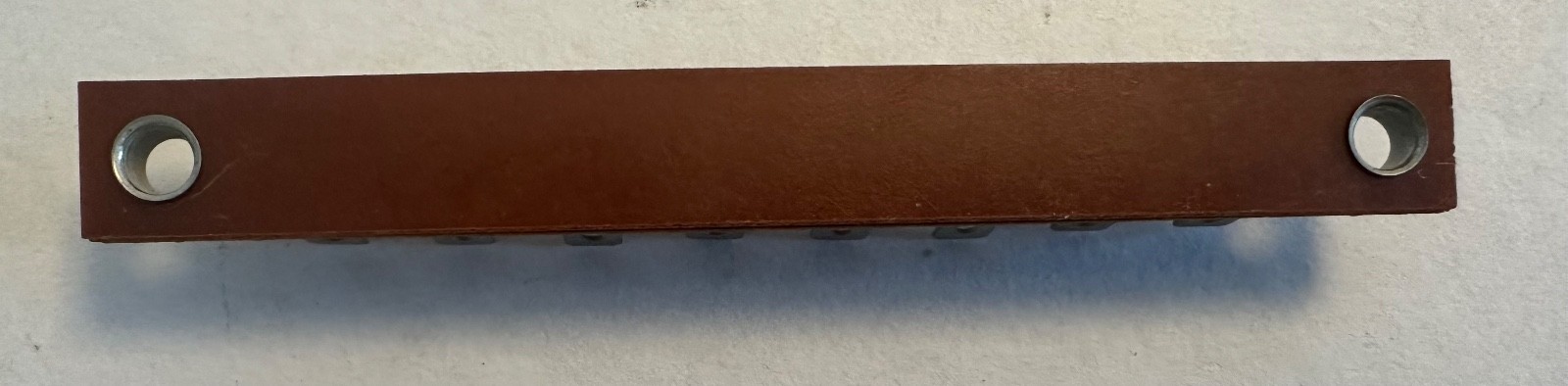 8 Lug Common Phenolic Terminal Strip (QTY 8) Slide connector or solder