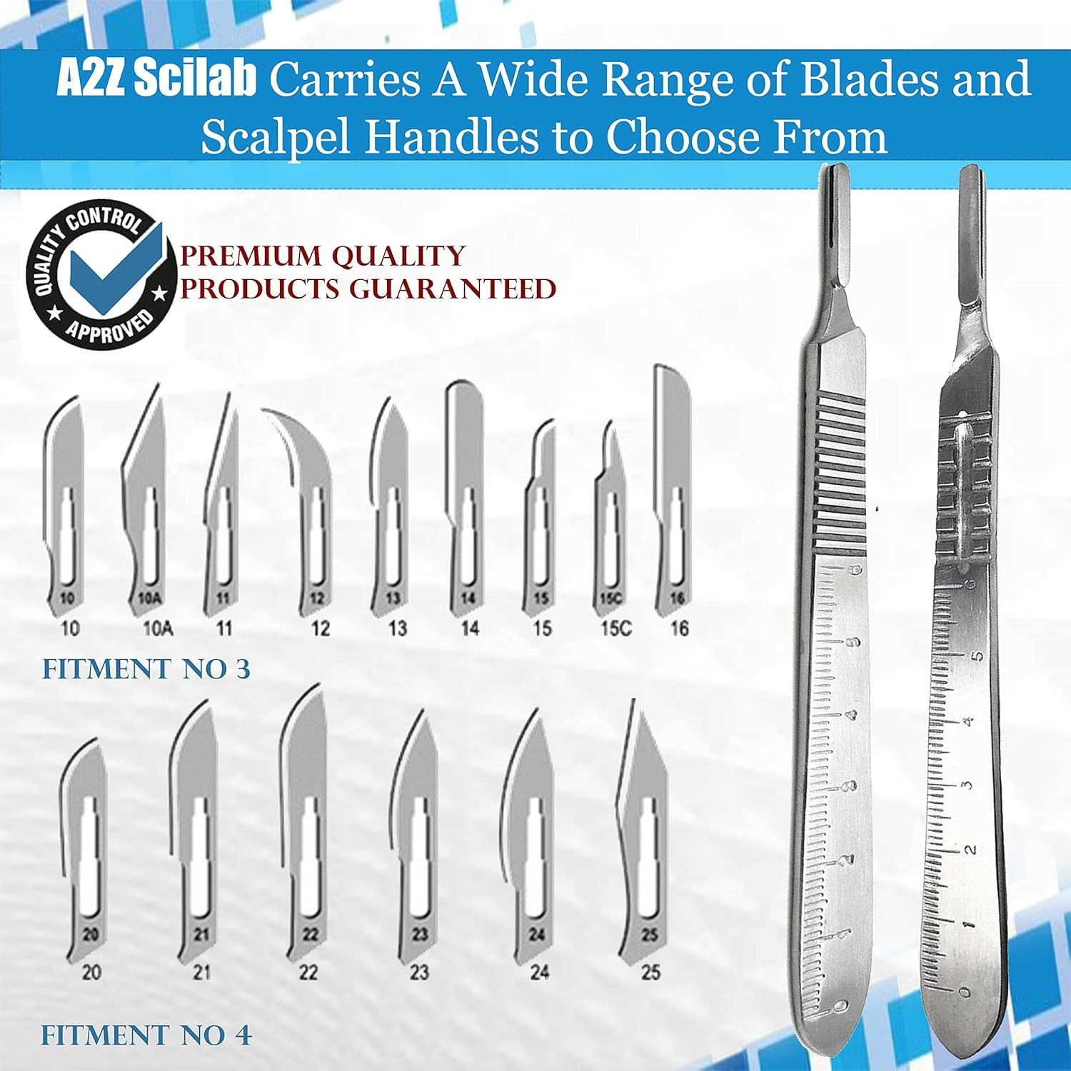 Box of 100 Sterile Surgical Blades #11 – Individually Foil Wrapped, Carbon Steel