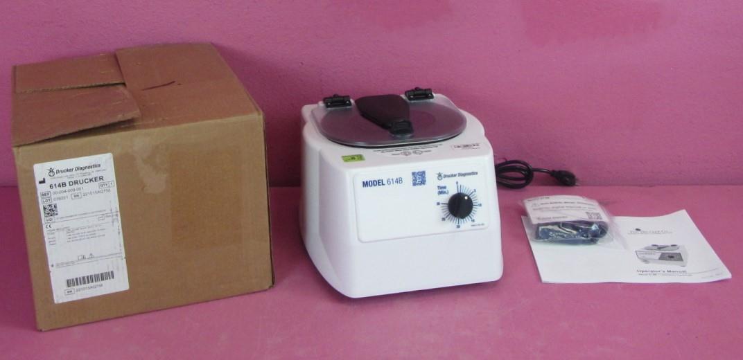 NEW 2022 Drucker 614B Desktop Centrifuge 6 Place Rotor, 1-30 min Timer, 3144 rpm
