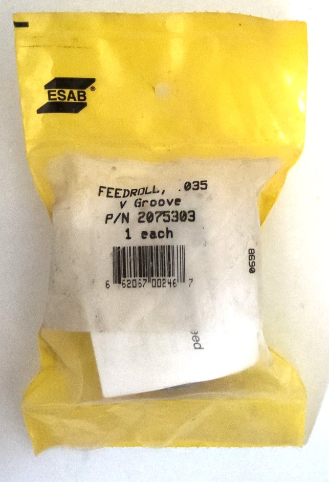 ESAB 2075303 FEEDROLL, V GROOVE, .035