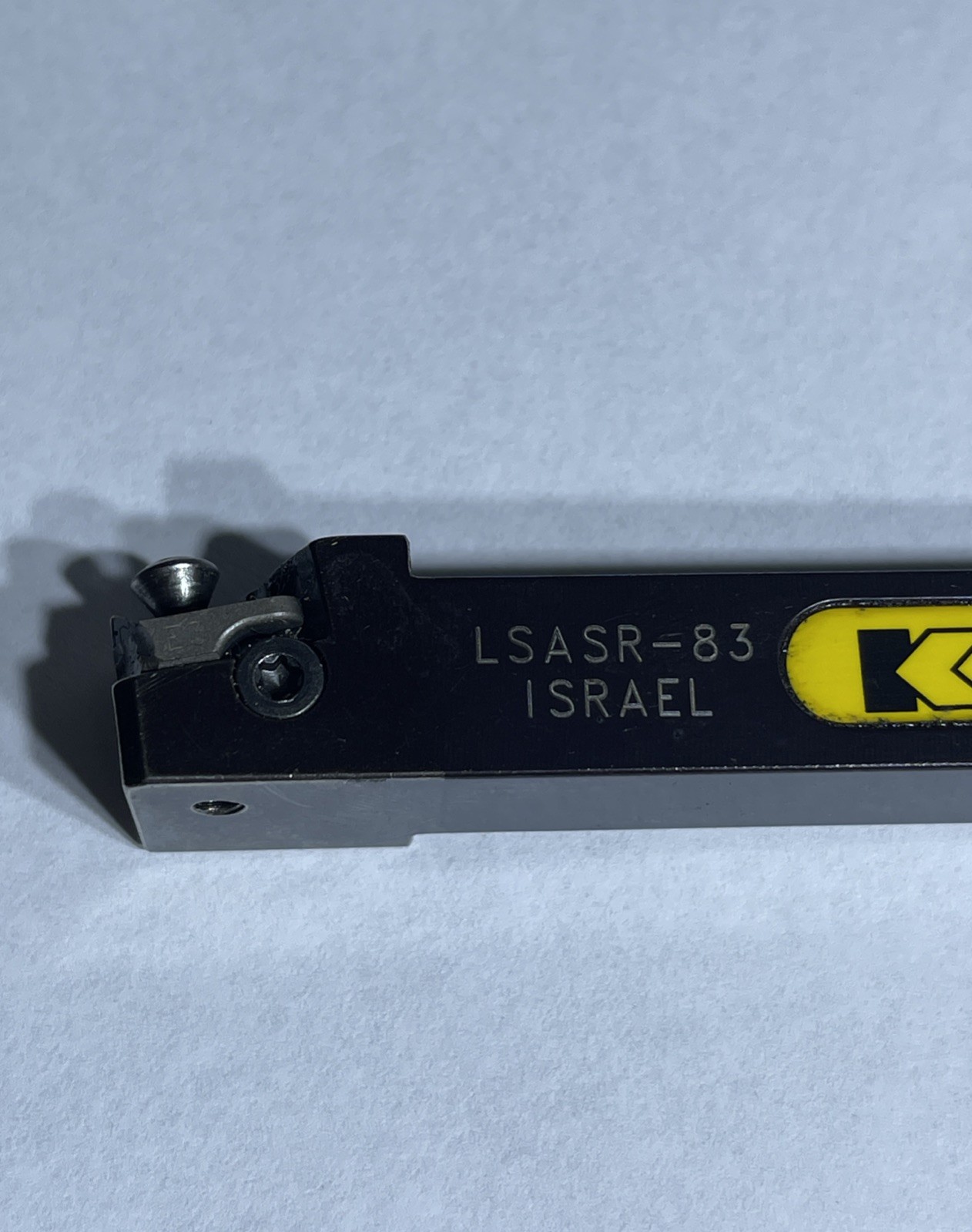 Kennametal LSASR-83 Indexable Threading Toolholder Israel 1/2” Shank 3” OAL