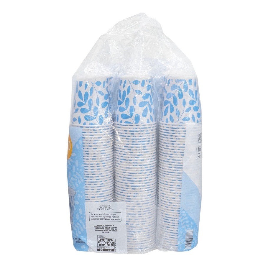 Member’s Mark Printed Paper Bath Cold Cups 5 oz 450 Count Disposable Beverage