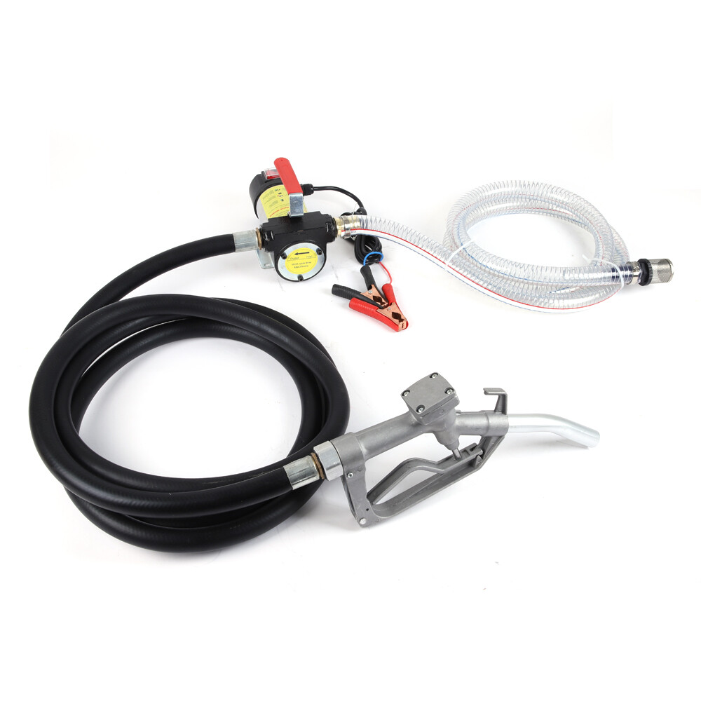 175W 50L/min Fuel Transfer Pump Diesel Gas Kerosene Transfer Pump Kits 12V DC