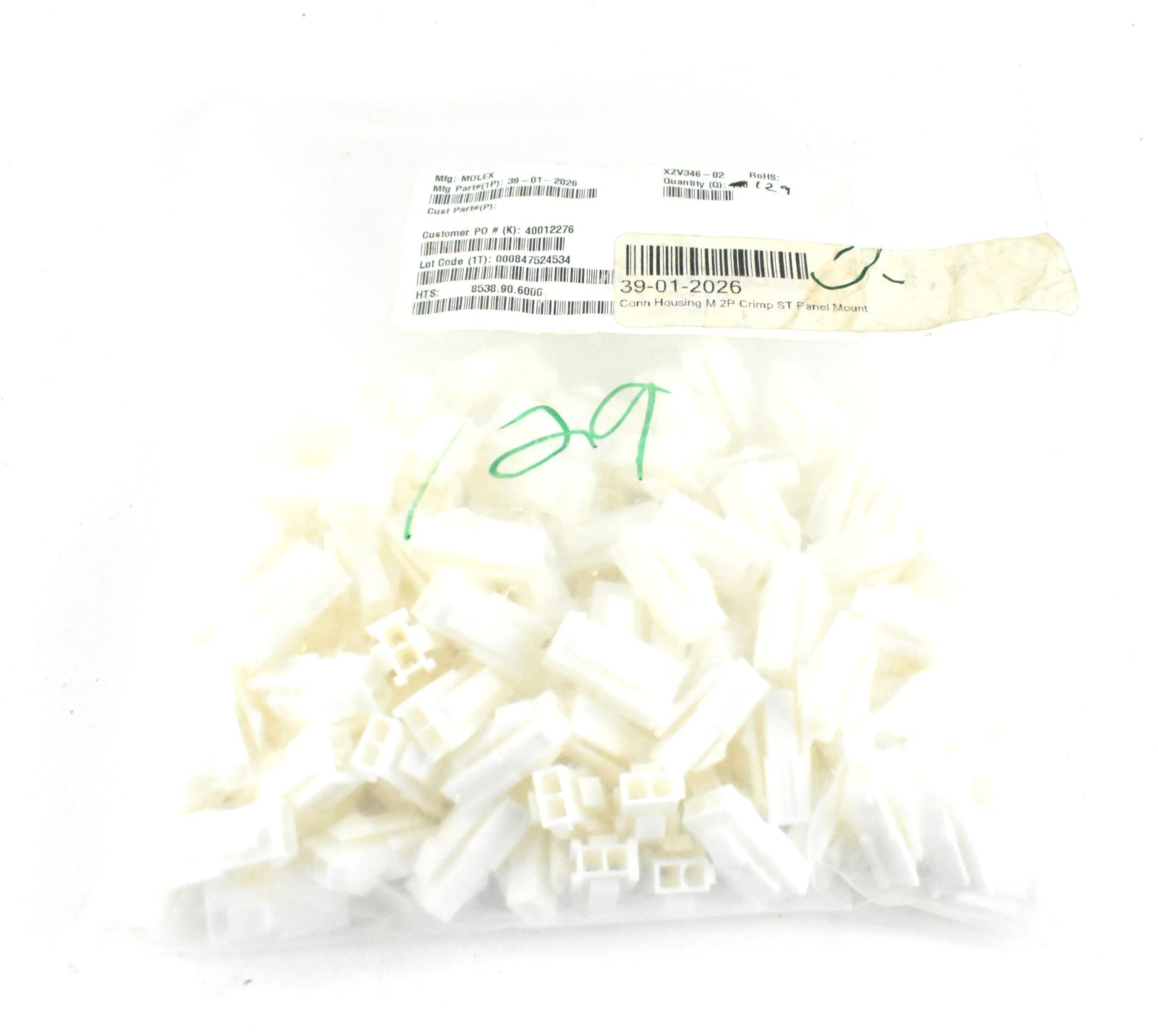 Molex 30-01-2026 Qty Of 129