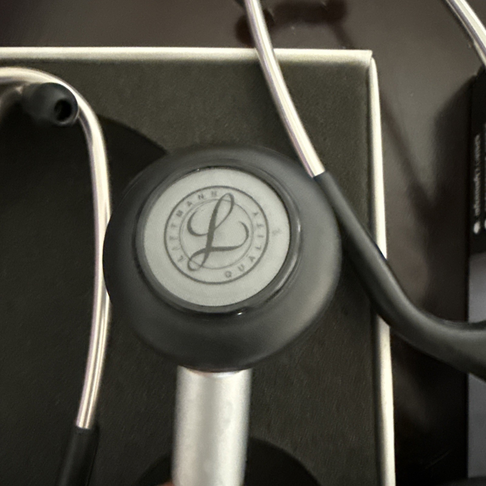 2 X Littmann 4000 Electronic Stethoscope Gray/Black Cardiology
