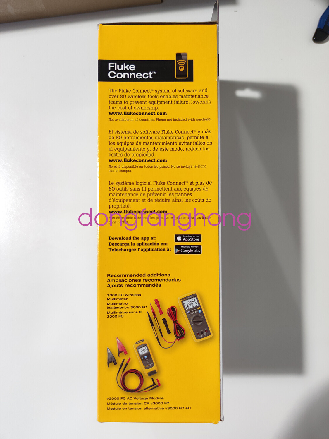 Fluke 374 FC 600A AC/DC TRMS Wireless Clamp Meter New FedEx or DHL or UPS