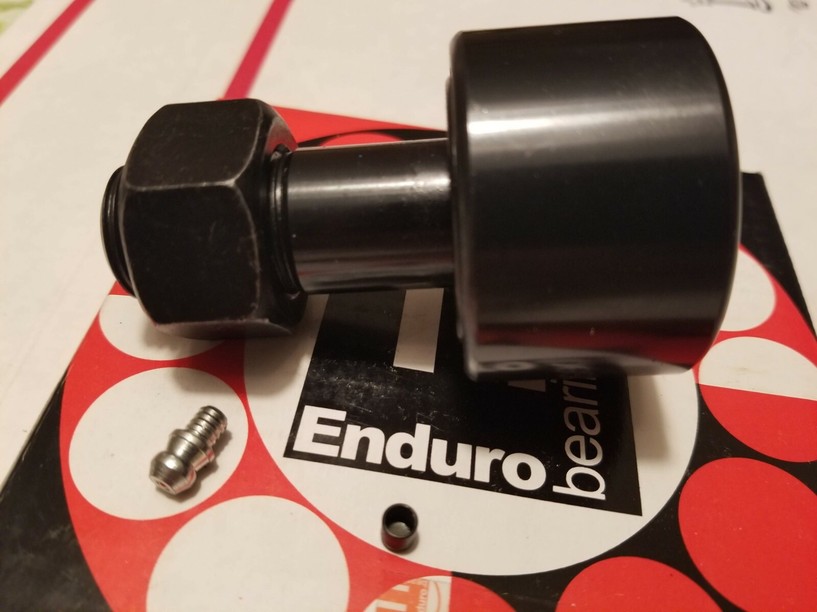 RBC S96LW Enduro brand cam follower roller bearing w/ Nut 3″ stud SHIPS FAST!