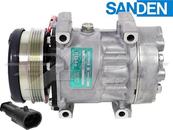 47808999 OEM Sanden Compressor Fits Case New Holland Tractors – 1 Year Warranty