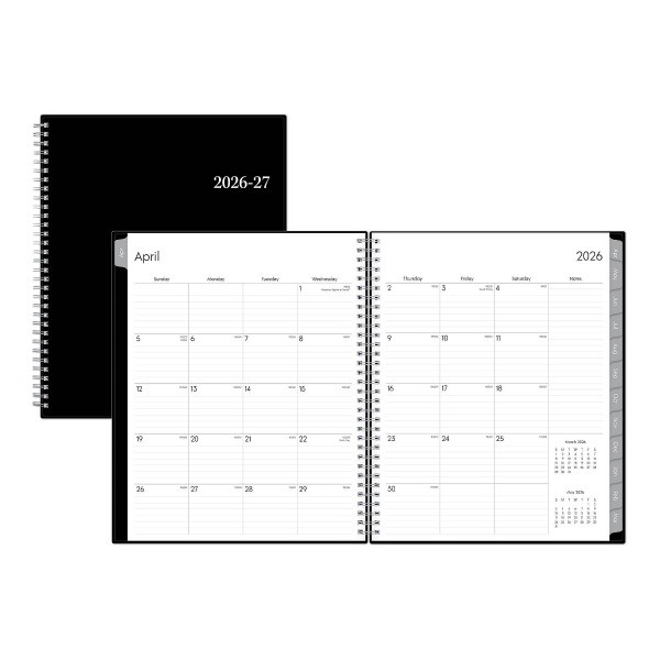 8.5"x11" 2026-2027 Planner Weekly/Monthly 15 Months Enterprise