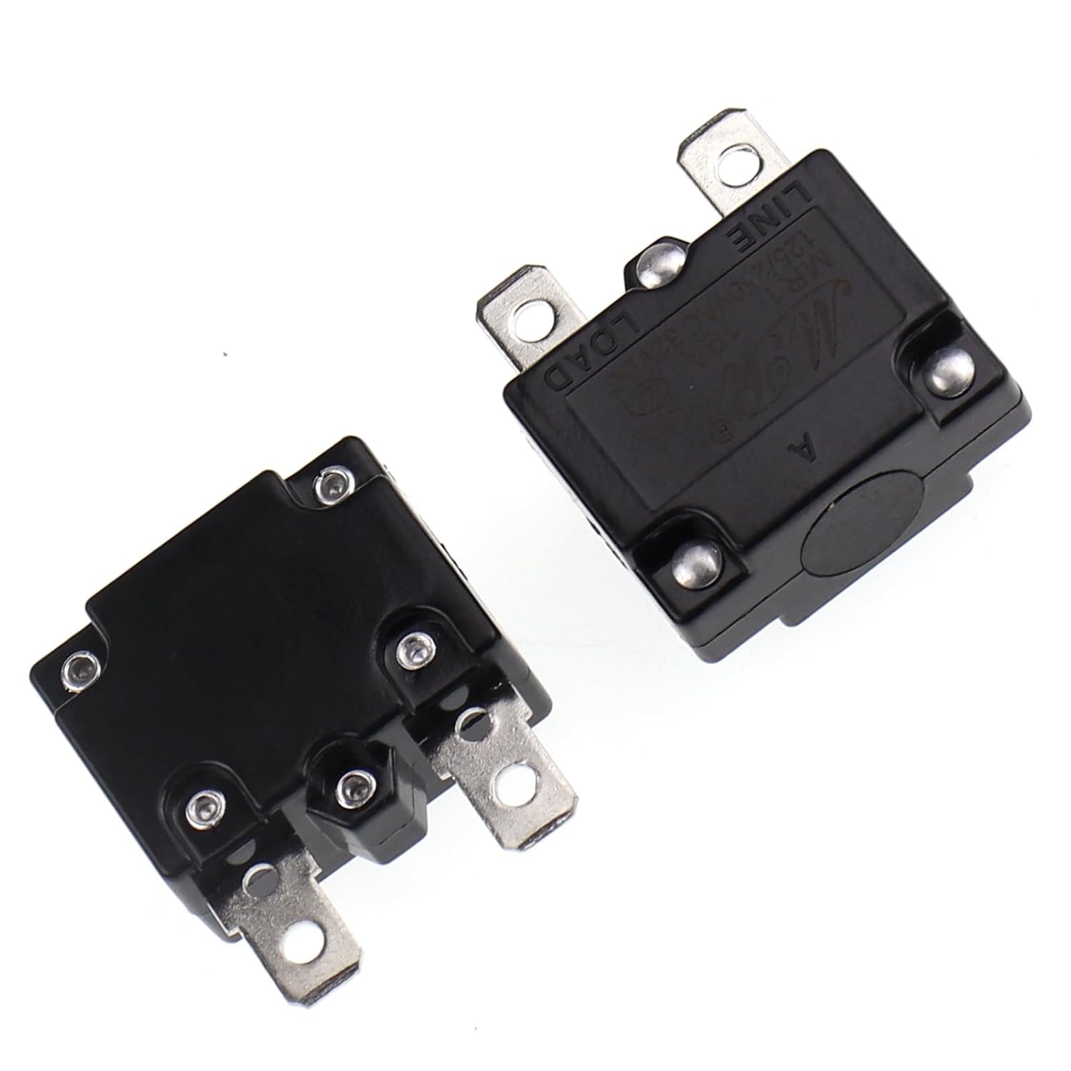ZOOKOTO 5Pcs 125/250V AC 32V DC Thermal Circuit Breaker 30amp AUTO Reset Overloa