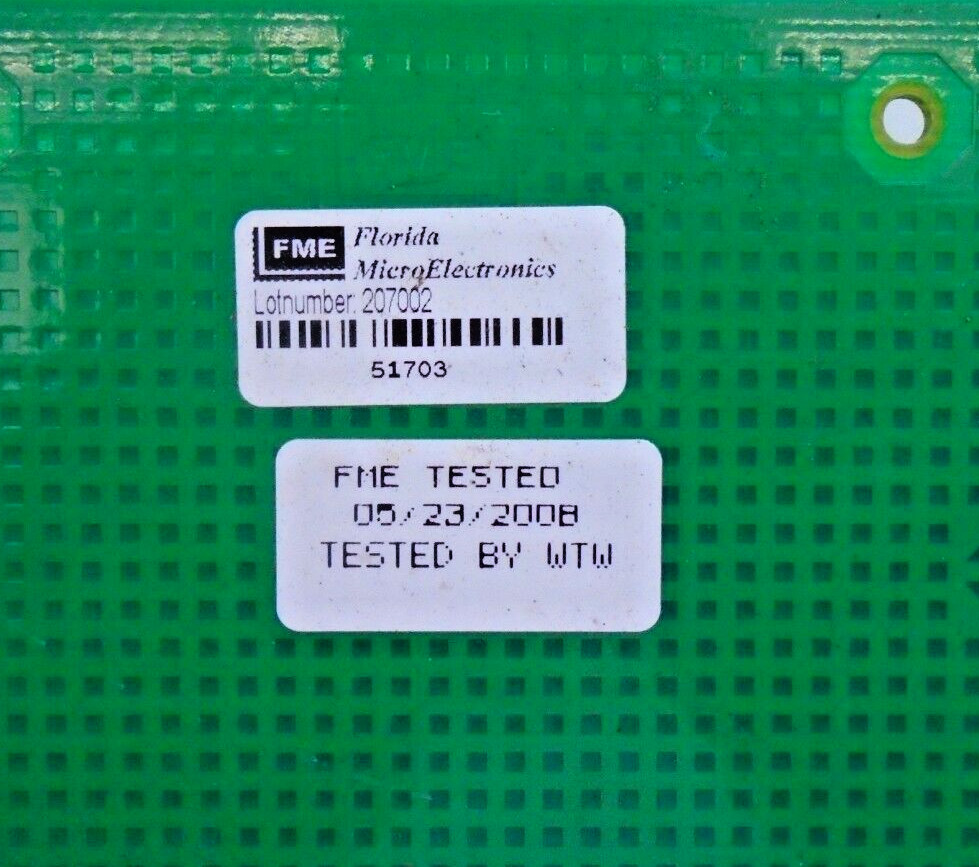 Used FME Auxiliary I/O Controller PCB Board | PCB #DVD-25-000-04