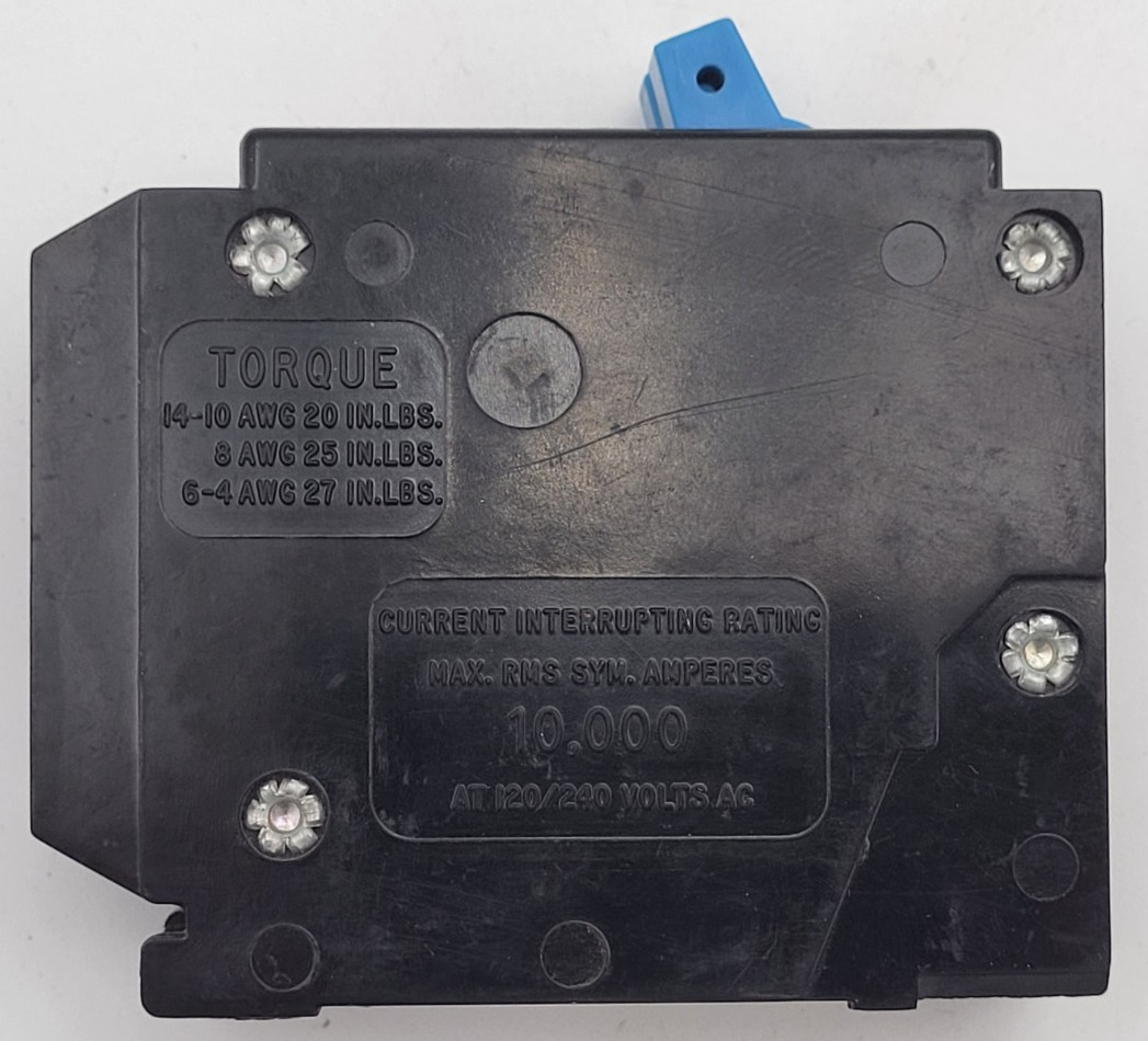 Bryant BD1515 15 Amp 1-Pole 120 V Plug-On Twin Tandem Circuit Breaker USED