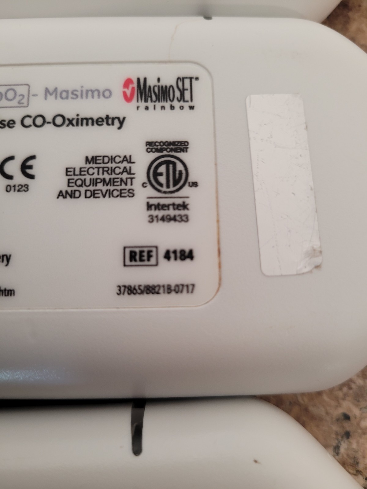Lot of 4 GE CARESCAPE MASIMO SET RAINBOW PULSE MONITOR 4184