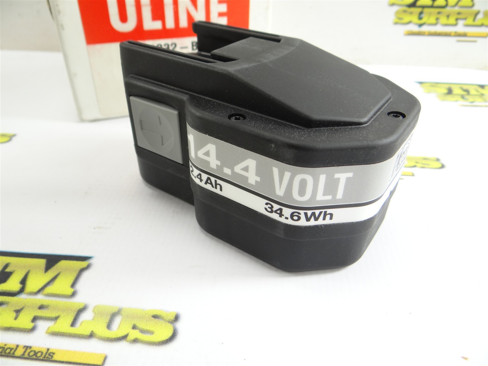 NEW! ULINE 14.4 VOLT REPLACEMENT BATTERY FOR USE WITH FROMM PACKAGING TOOLS