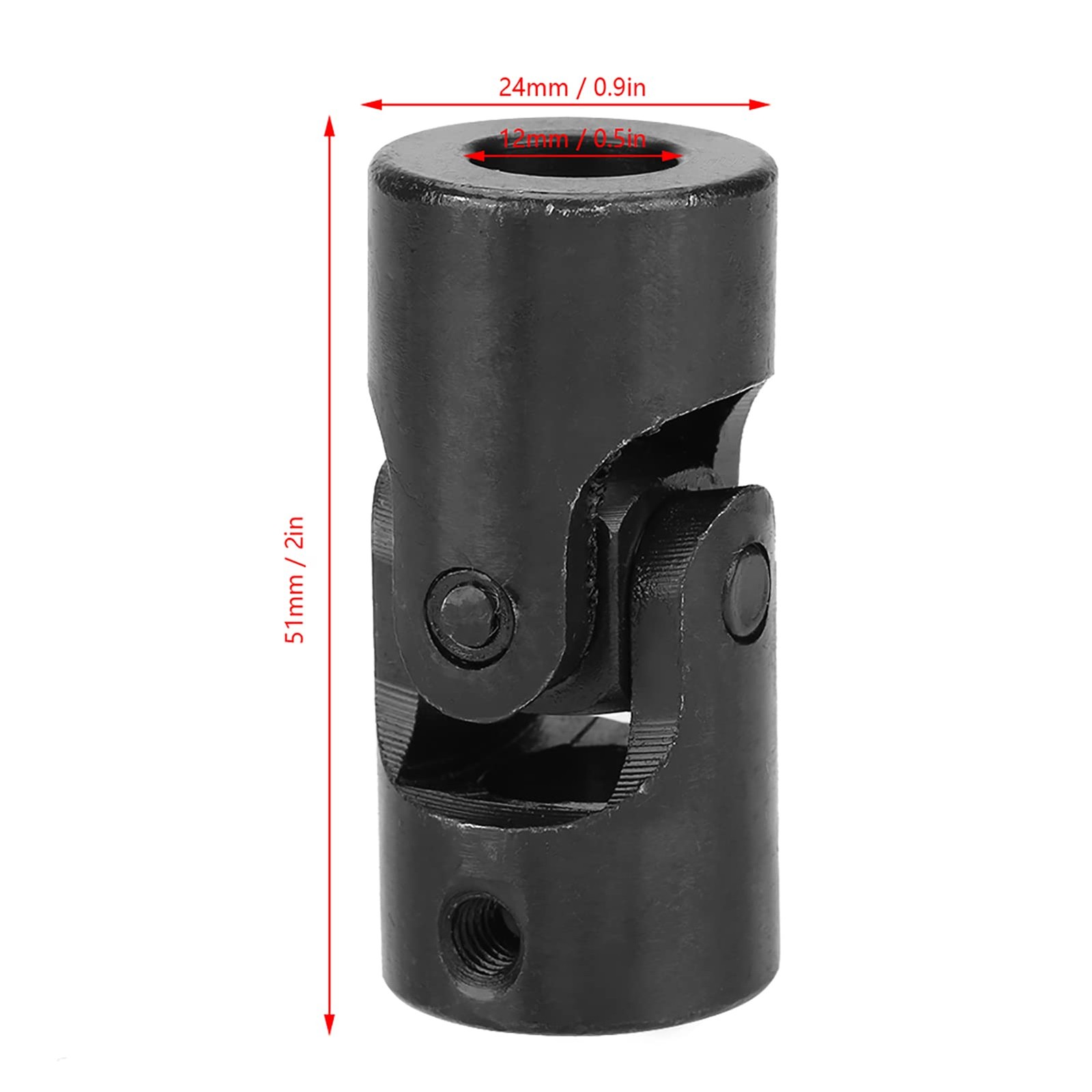 Fayelume Universal Joint, 0.5in×0.9in×2in Universal Joint Socket, Steering Co…