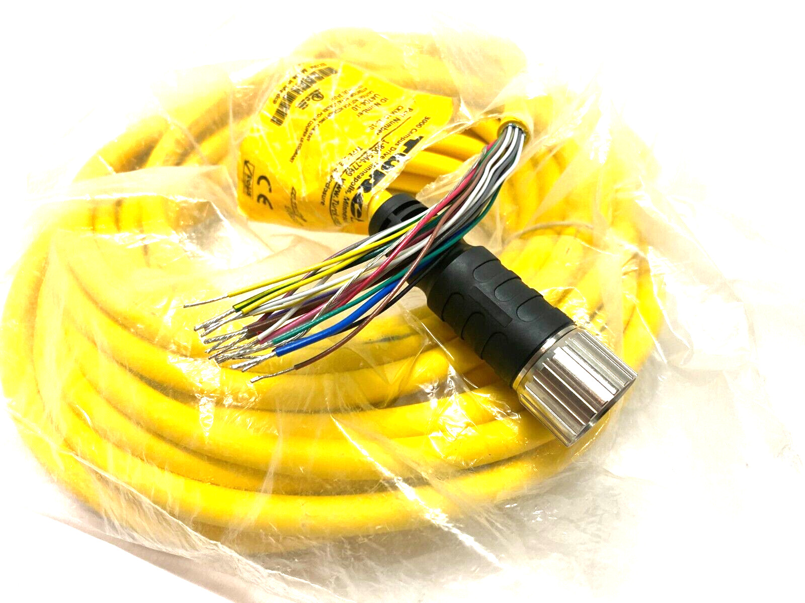 Turck CKM 19-10-10 Multifast Single Ended Cordset M23 Female to Pigtail U4704-10