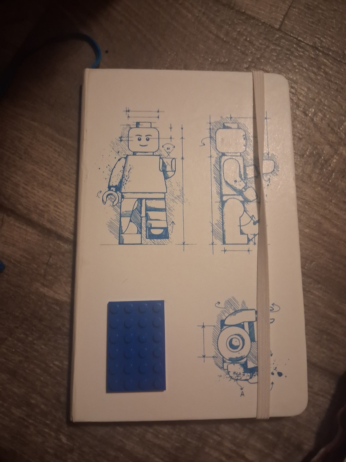 LEGO Journal Pen Hardcover Notebook Stationary Diary Lined Blank Book New