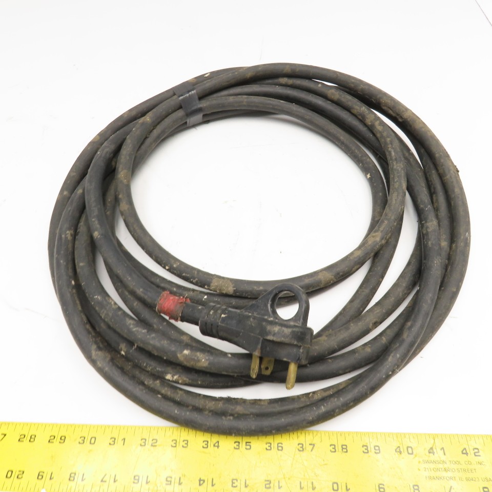 Epicord TT-30P 30A 3 Wire RV Recreational Vehicle Extension Male End Pigtail 30′