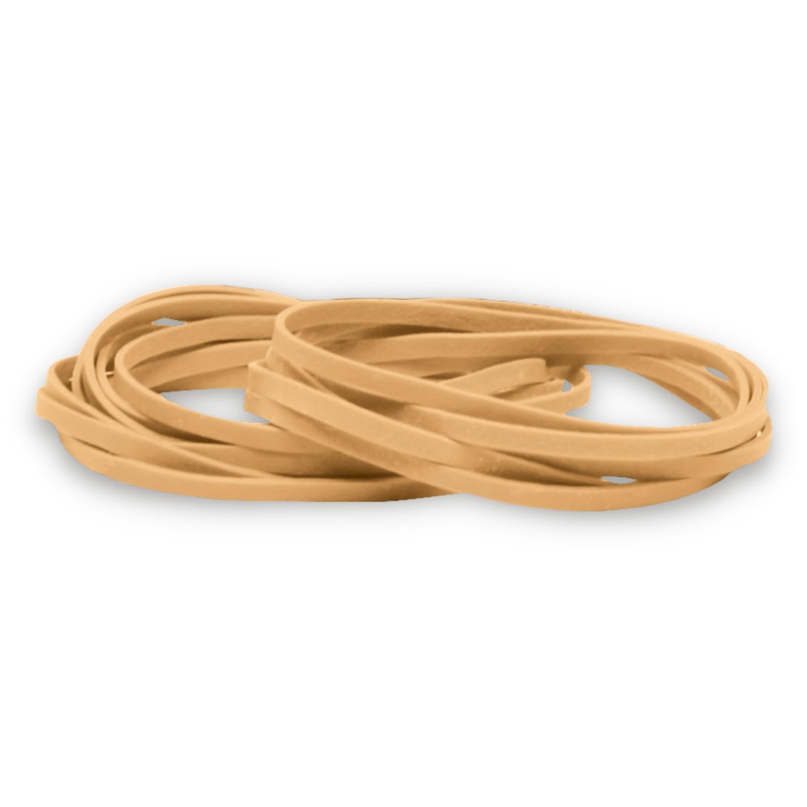 Rubber Bands Size 33 Natural Crepe Elastic Bands 1 lb Bag Approx. 600 Count, New