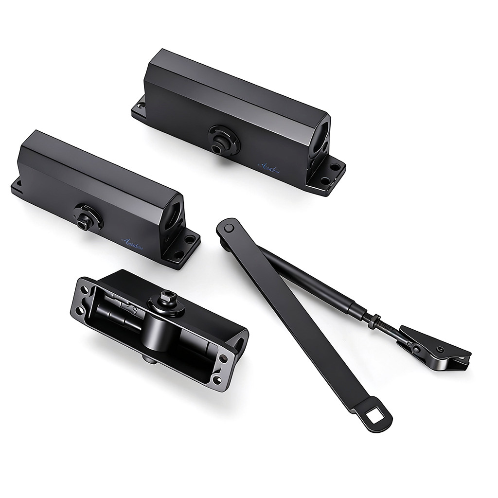 Automatic Door Closer Adjustable Closing Speed Spring Hydraulic 99-143lb