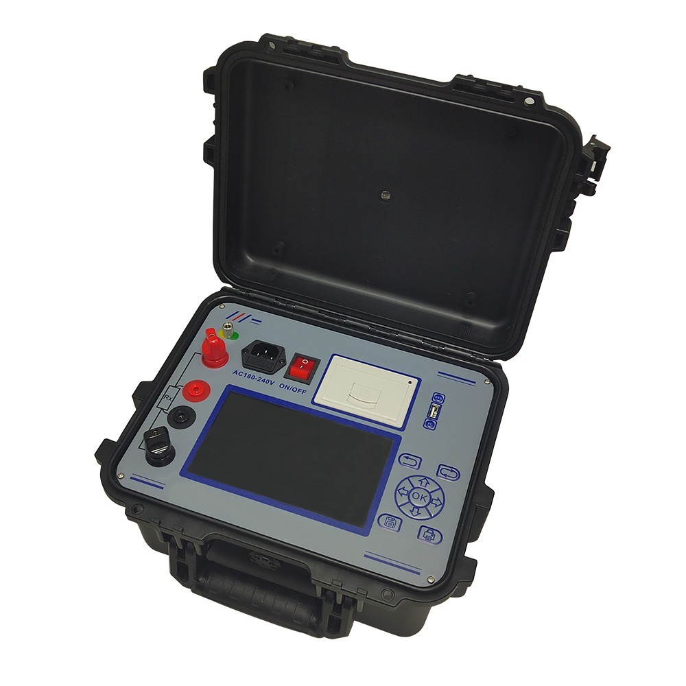 Digital Loop Contact Resistance Tester with Range 0-50mΩ Resolution 0.001μΩ