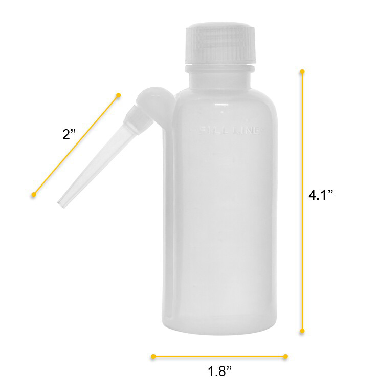 Wash Bottle, 125ml – Polyethylene – Eisco Labs
