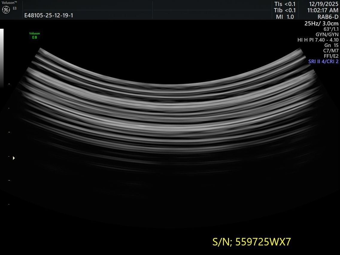 GE RAB6-D 3D/4D Convex Ultrasound Probe 01/2017 REF H48681MG USED P17 07