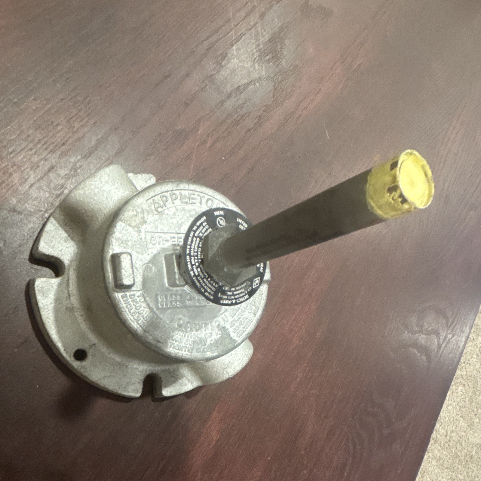 Fenwal 165M Detect-A-Fire Heat Detector Appleton Hazardous Location Explosion