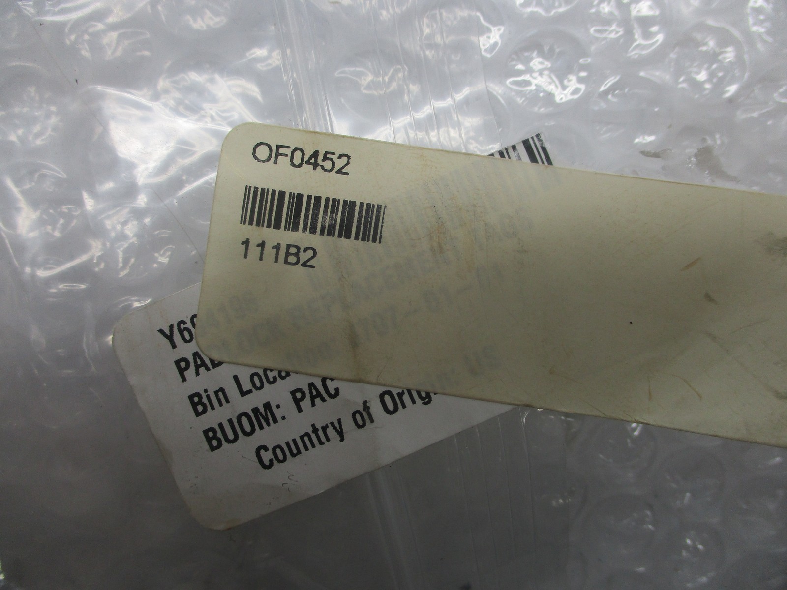 EMED CO 0F0452 Y694198 PADLOCK CHECKOUT TAGS LOT OF 100 NSNP