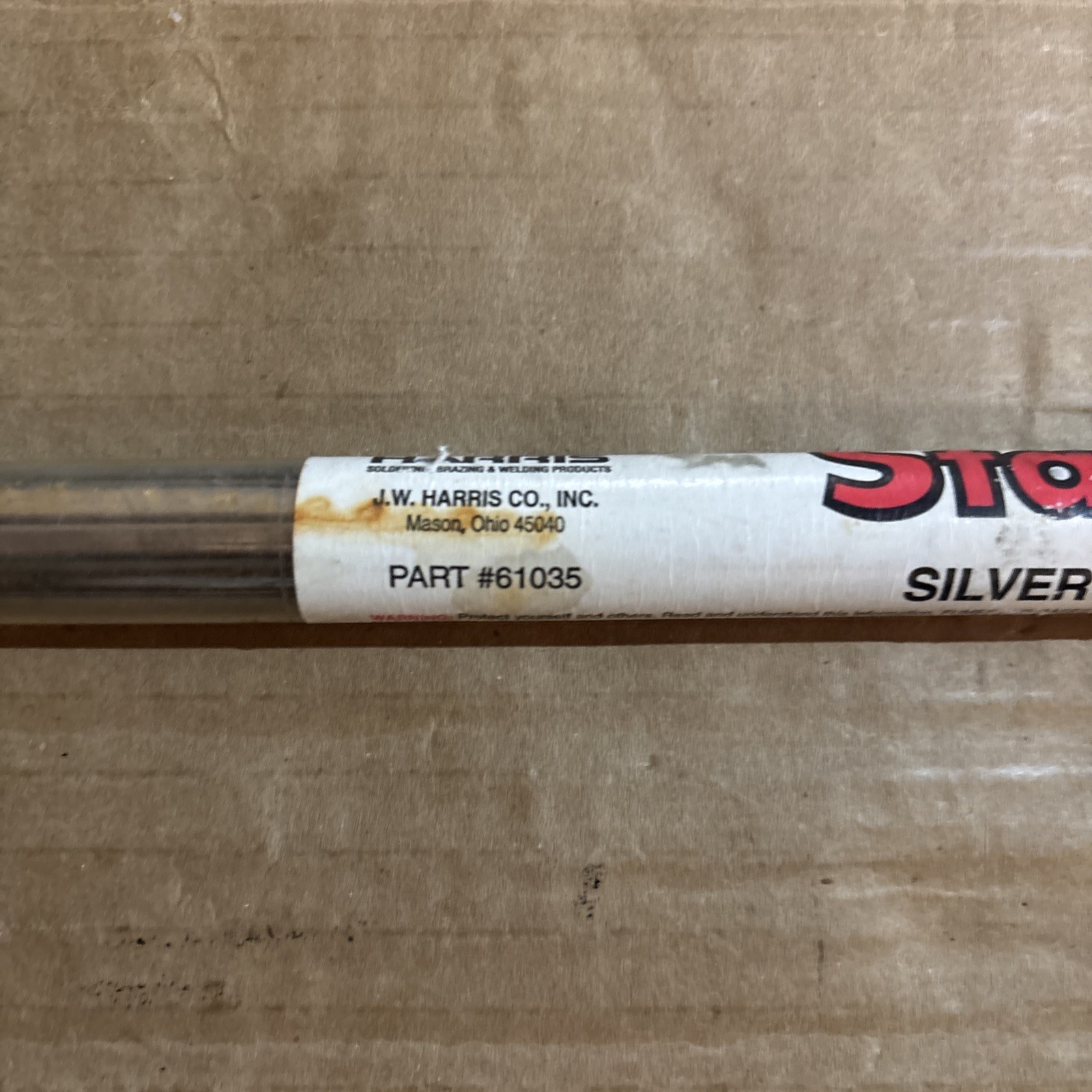 Lucas Milhaupt Sil-Fos 15 Brazing Rods 28pcs 15% Ag Copper Alloy