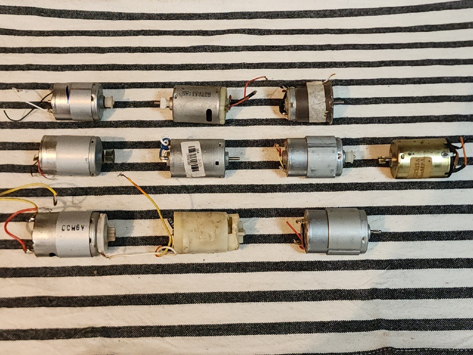 Hobby Motor Set Of 10 Unbranded