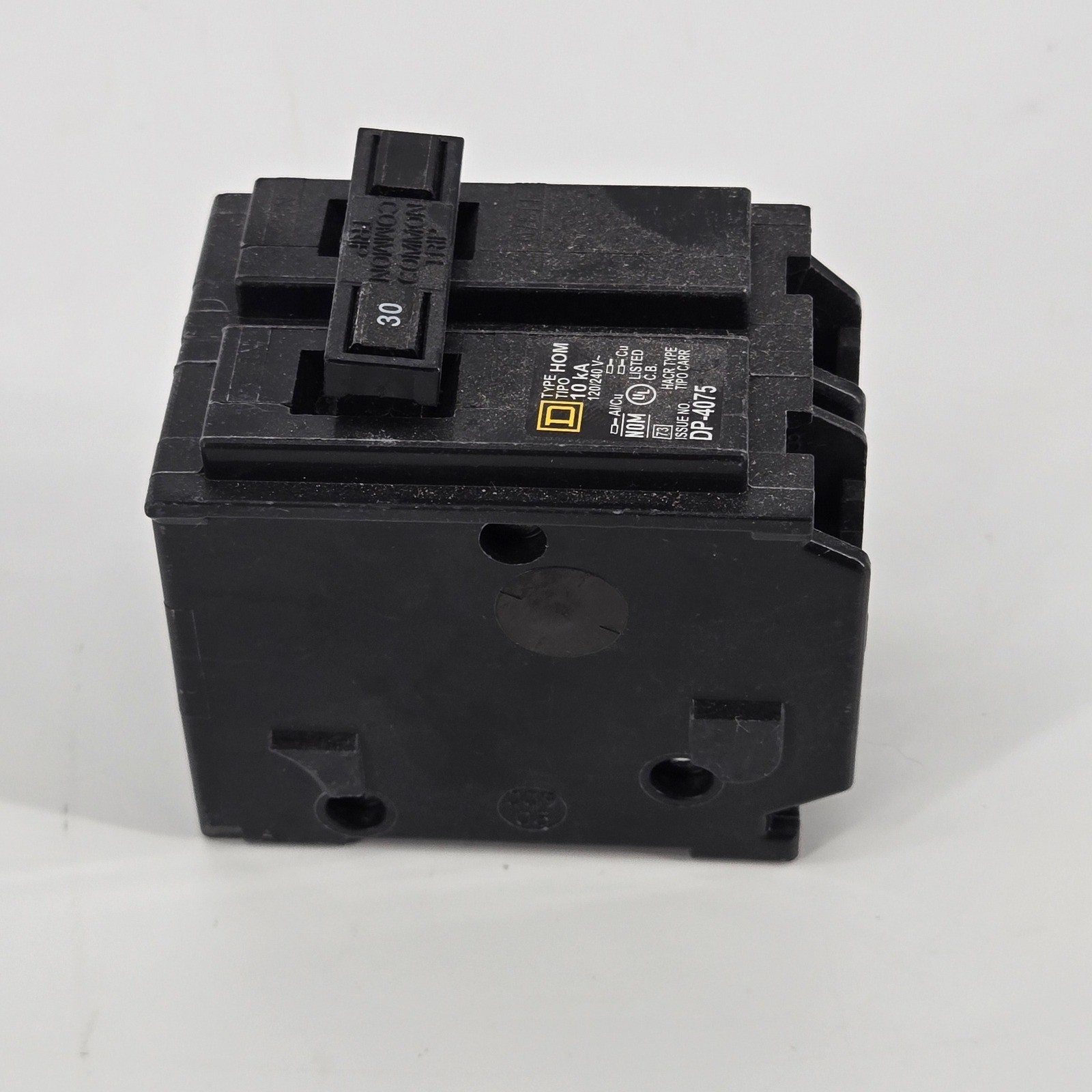 Square D Homeline HOM230 30A 2-Pole Circuit Breaker 120/240V Common Trip NOS
