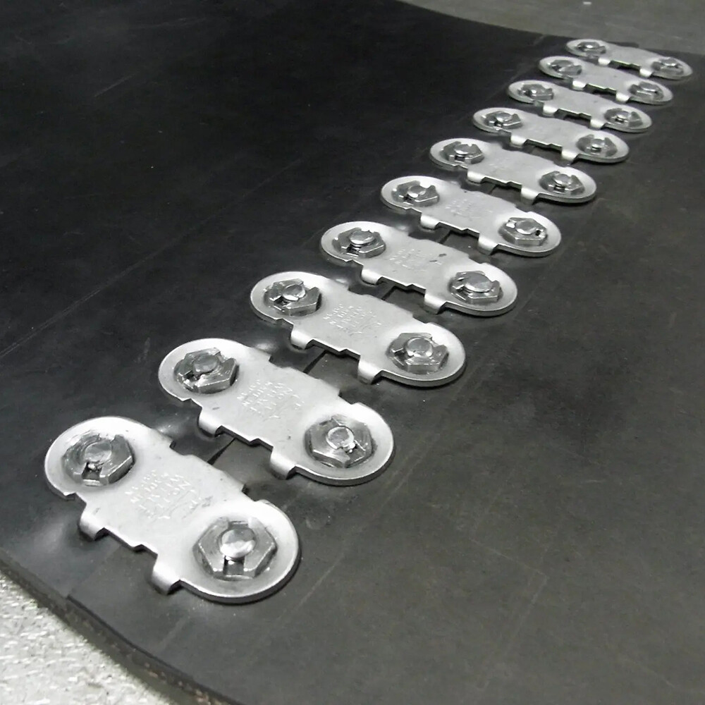 140# 190# Conveyor Belt Fasteners Bolt Solid Plate Screw Rubber Fastener