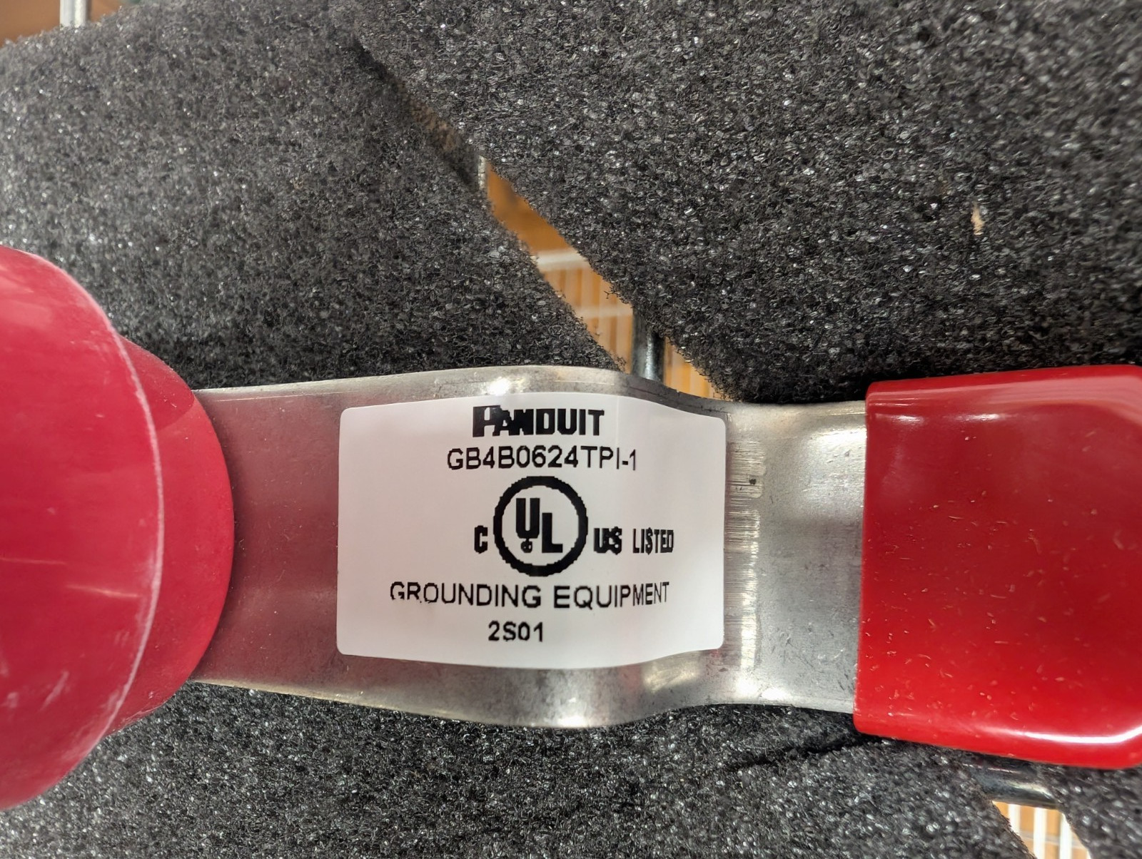 New, Panduit, GB4B0624TPI-1, 1/4 x 4 x 20 TIN PLATED GROUND BAR