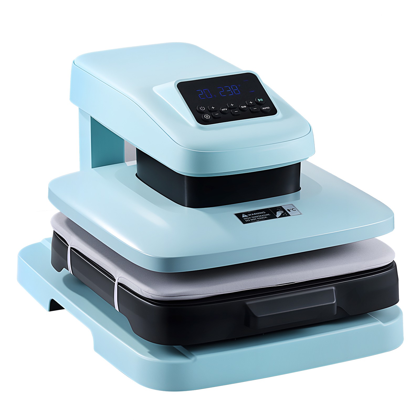 Auto Heat Press Machine for T Shirts – Heat Press 15×15 Sublimation Transfer