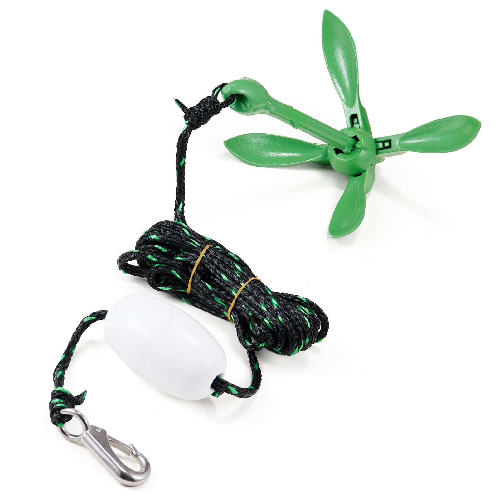 [New]Kayak Anchor Kit, 3.5 lb Paddle Board Anchor Kit with 26.2 ft/8 m Rope and