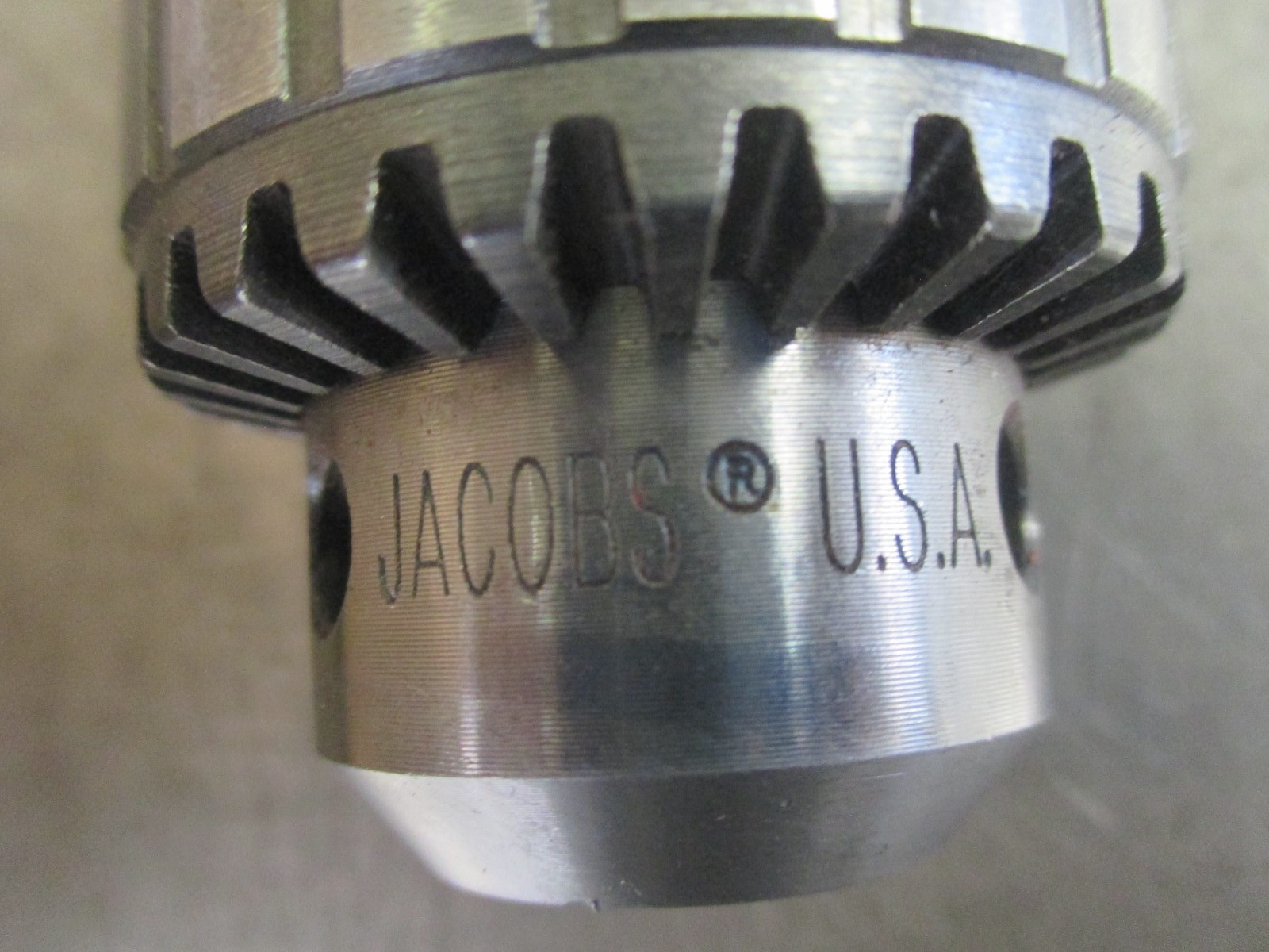 NEW #33BA 1/2-20 Jacobs 1/2″ Drill Chuck with 3/4″ Notched Mag Drill Arbor