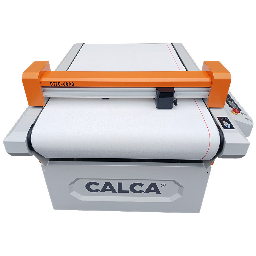 CALCA 60x90cm Auto Fed Flatbed Digital Roll Cutter For DTF Printing Film Pickup