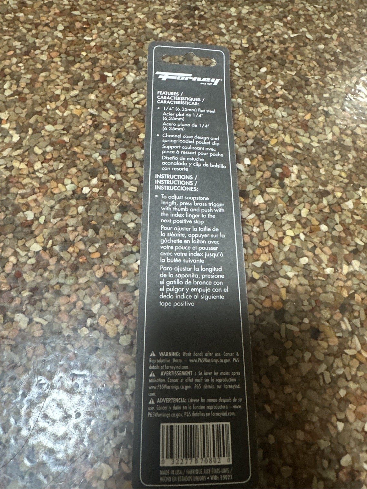 NEW FORNEY 70802 WELDING FLAT SOAPSTONE HOLDER MARKING TOOL SALE 8911158