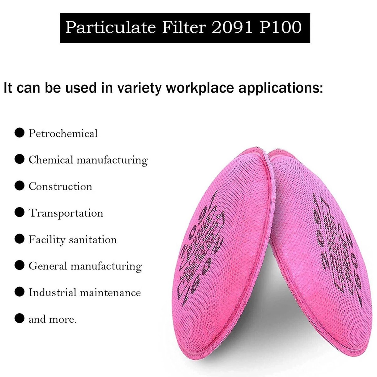 Half Face Respirator Mask P100 Particulate Welding Painting Dust Construction