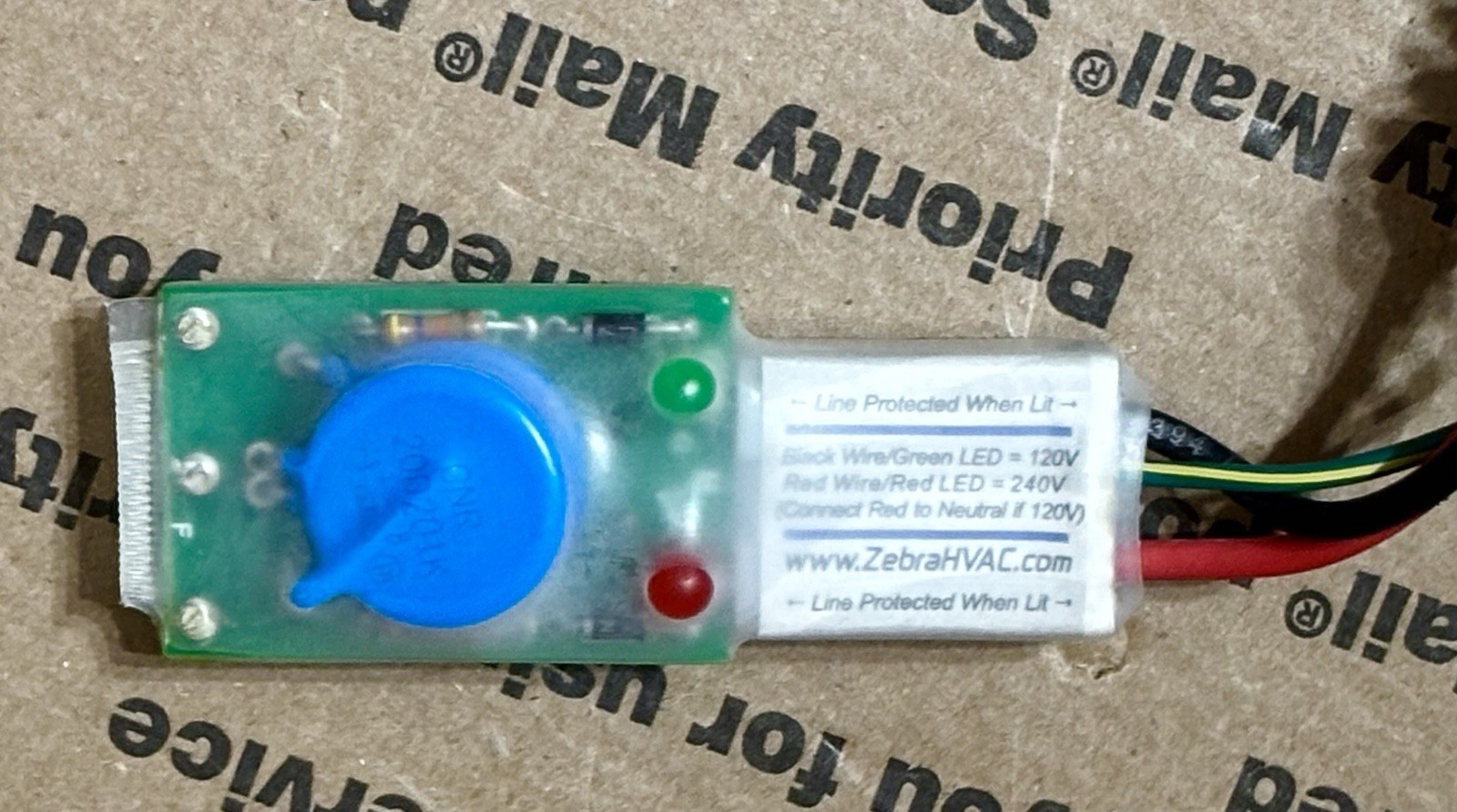 Zebra Instruments ZAP-PRO Plug-In Surge & Spike Protector (120-240V) 🔥 Checked