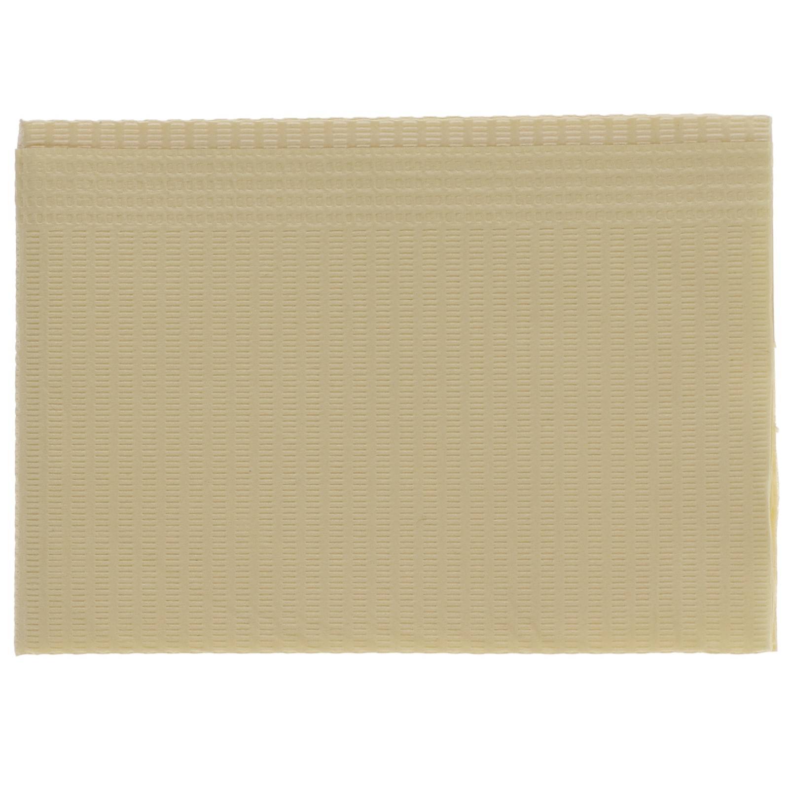 House Brand Dentistry 109221 HSB Dental Patient Bibs 2+1 Ply 13″X18″ Beige 500Pk