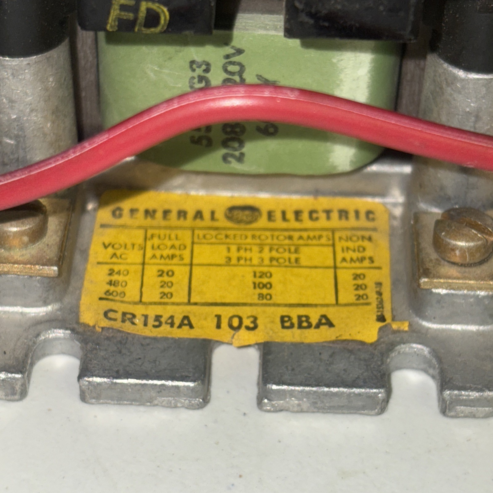 general eletric cr154a 103 bba