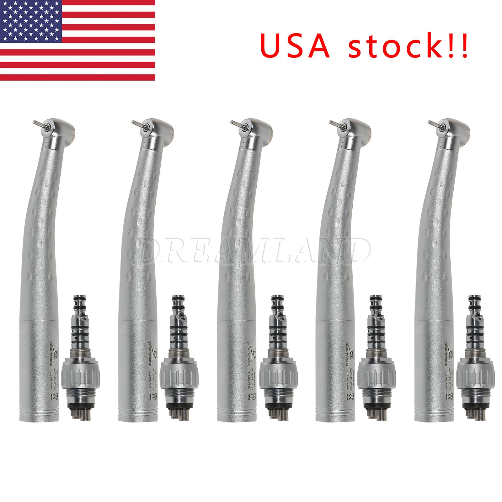 KAVO Style Dental High Speed Handpiece with 4 Hole Quick Coupler 360° Swivel